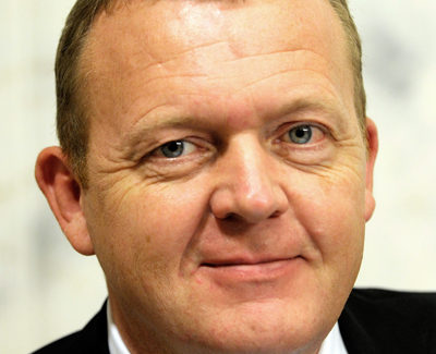 Lars Løkke blandt venner på de bonede gulve i FN Lars Løkke blandt venner på de bonede gulve i FN